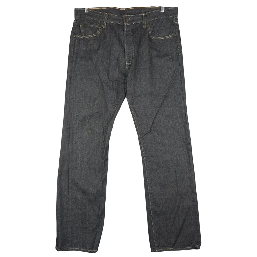 Levi Strauss 501 Mens Jeans‎ Blue Denim Regular Fit 34x30 (Fits 36x30